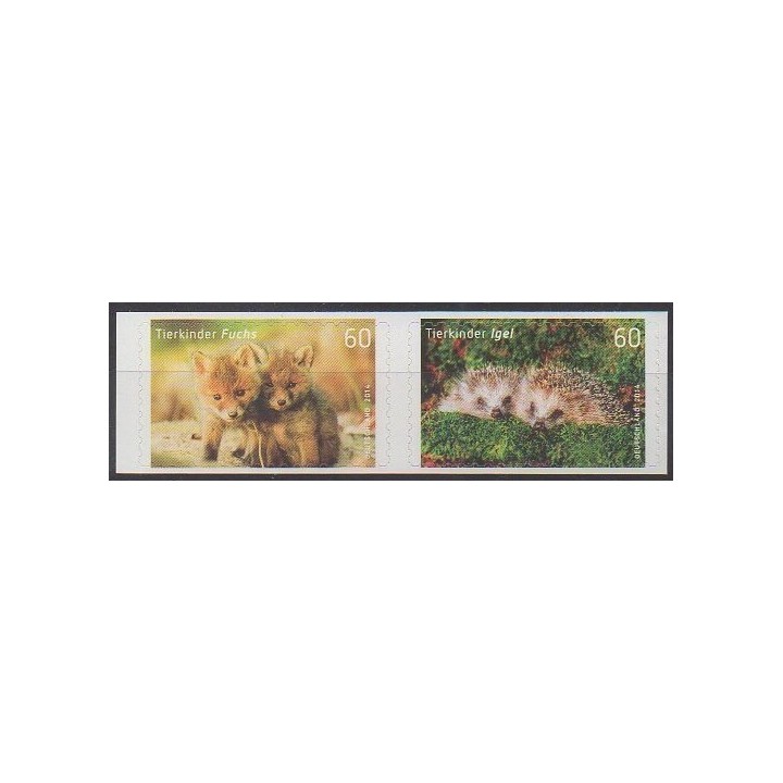 Buy this set of stamps of Germany of the year 2014 (Nb 2874/2875).