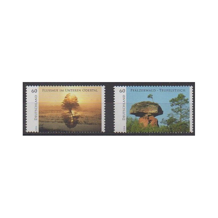 Buy this set of stamps of Germany of the year 2014 (Nb 2880/2881).