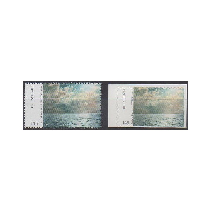 Acheter cette série de timbres d'Allemagne de l'année 2013 (No 2837/2838).