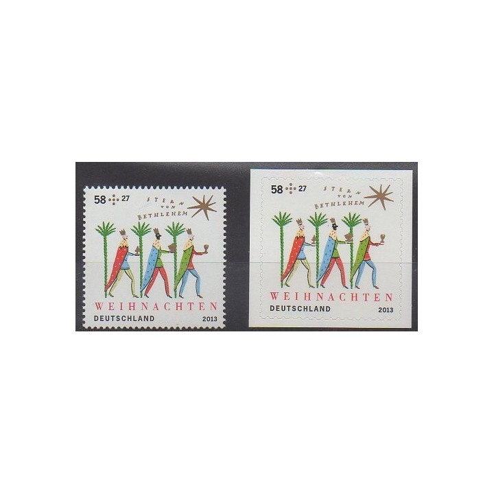 Acheter cette série de timbres d'Allemagne de l'année 2013 (No 2856/2857).