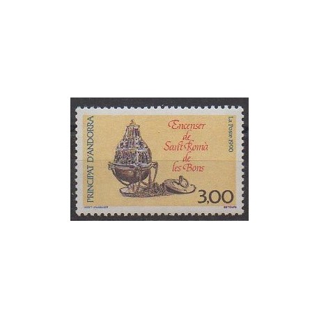 French Andorra - 1990 - Nb 392 - Religion