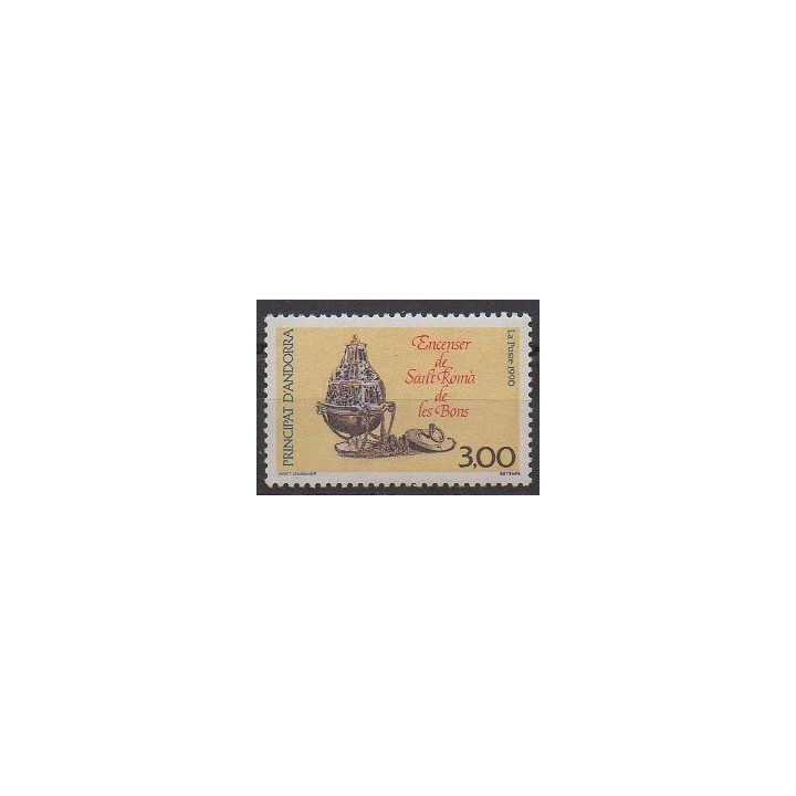 Acheter ce timbre d'Andorre français de l'année 1990 (No 392).