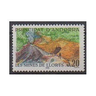 Buy this stamp of French Andorra of the year 1990 (Nb 386).