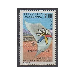 Buy this stamp of French Andorra of the year 1991 (Nb 401).