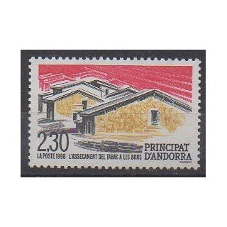 Acheter ce timbre d'Andorre français de l'année 1990 (No 395).