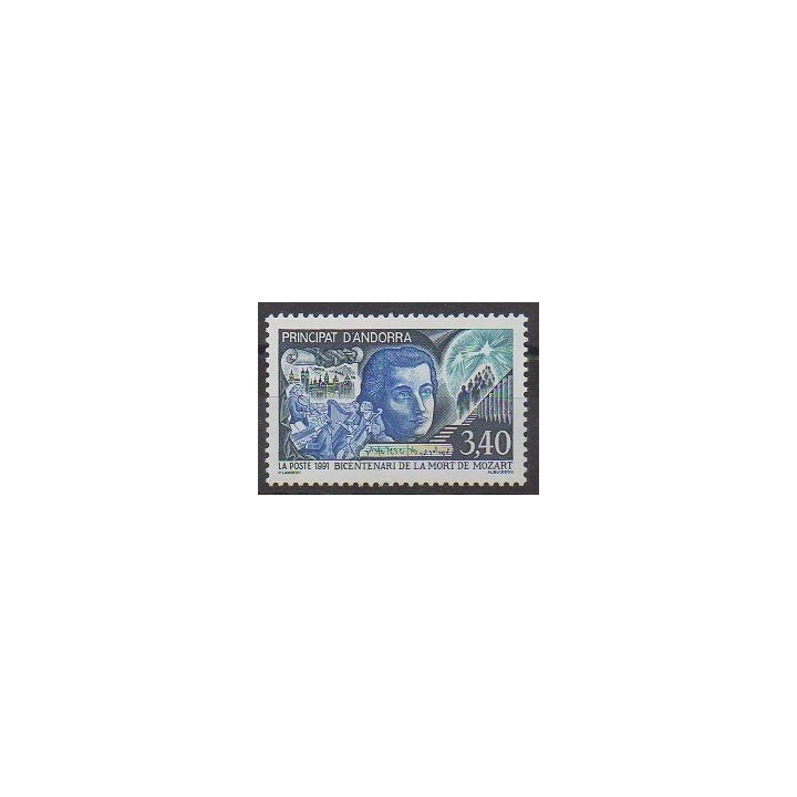 Buy this stamp of French Andorra of the year 1991 (Nb 408).