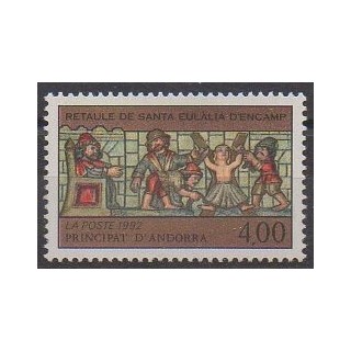 Acheter ce timbre d'Andorre français de l'année 1992 (No 422).