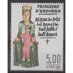 French Andorra - 1991 - Nb 412 - Religion
