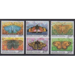 Togo - 1999 - No 1688AU/1688AZ - Insectes - Oblitérés