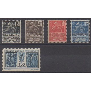 Acheter cette série de timbres de France de l'année 1931 (No 270/274).
