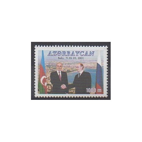Azerbaijan - 2001 - Nb 430 - Various Historics Themes