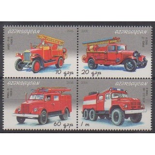Acheter cette série de timbres d'Azerbaïdjan de l'année 2006 (No 568/571).