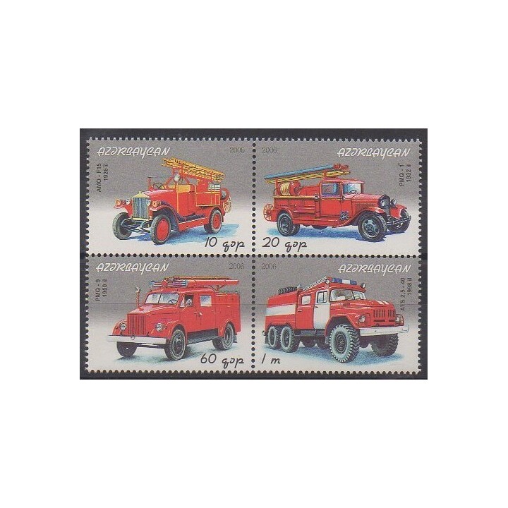 Buy this set of stamps of Azerbaijan of the year 2006 (Nb 568/571).