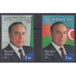 Azerbaïdjan - 2008 - No 617/618 - Célébrités