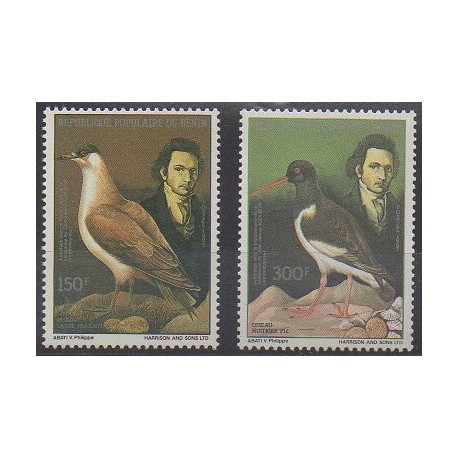 Bénin - 1985 - No 629/630 - Oiseaux