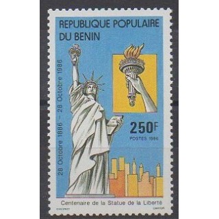 Acheter ce timbre du Bénin de l'année 1986 (No 647).