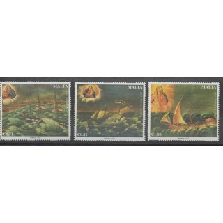 Timbres - bateaux - Malte - 2015- No 1833/1835