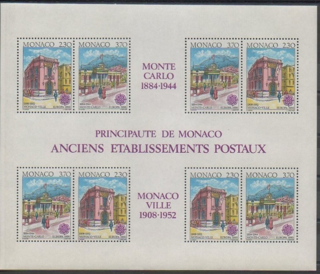 Monaco 1351-1355 complète.Edition. 1978 Circus-Festival Cirque Timbres pour Les collectionneurs 
